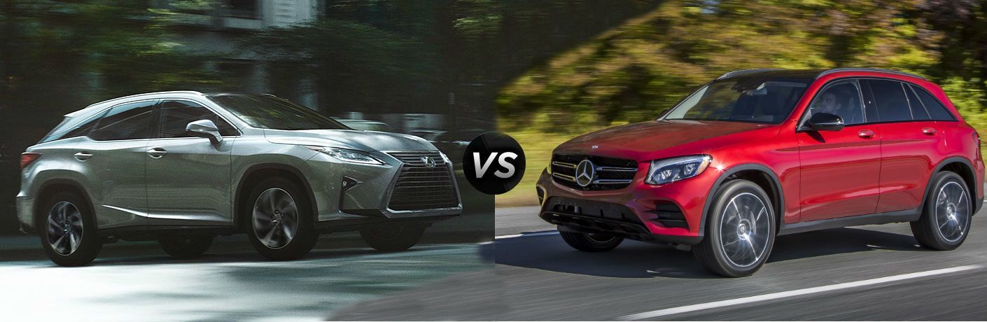 2016 Mercedes-Benz GLC vs 2016 Lexus RX