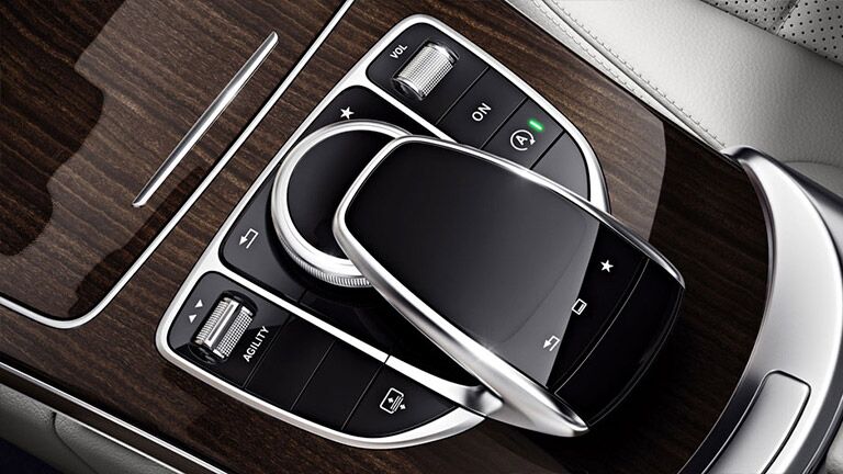 touchpad controller inside 2016 Mercedes-Benz C-Class