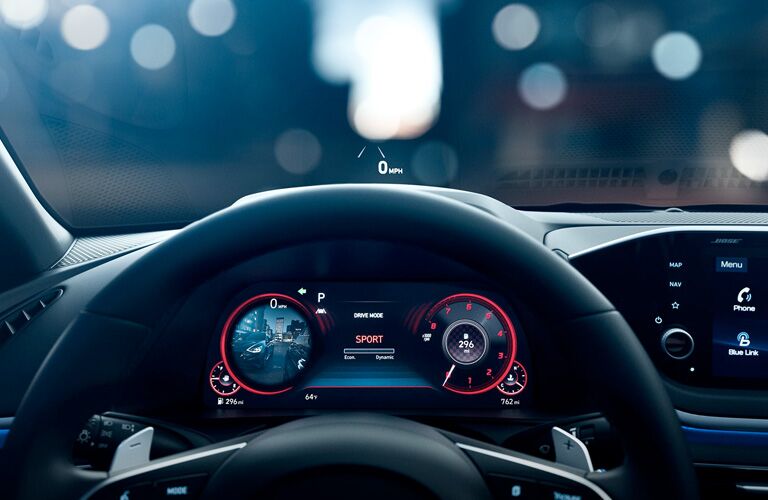 2020 Hyundai Sonata steering wheel