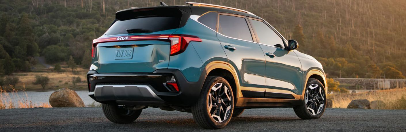 rear and side view of the 2026 Kia Seltos