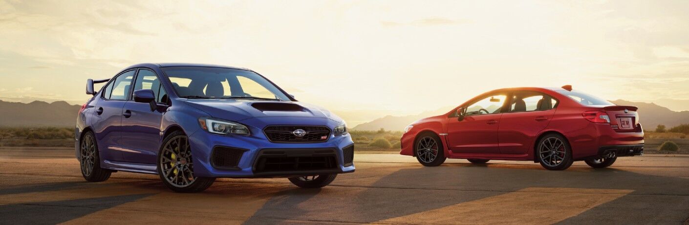 Subaru WRX Rear STI Front Exterior Profiles