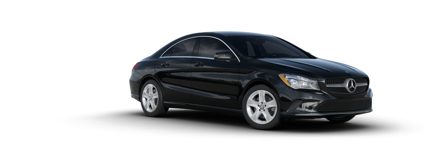 2018 Mercedes-Benz CLA black side view