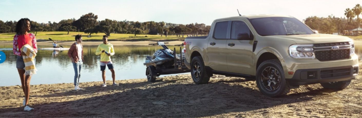 2024 Ford Maverick in the outdoors