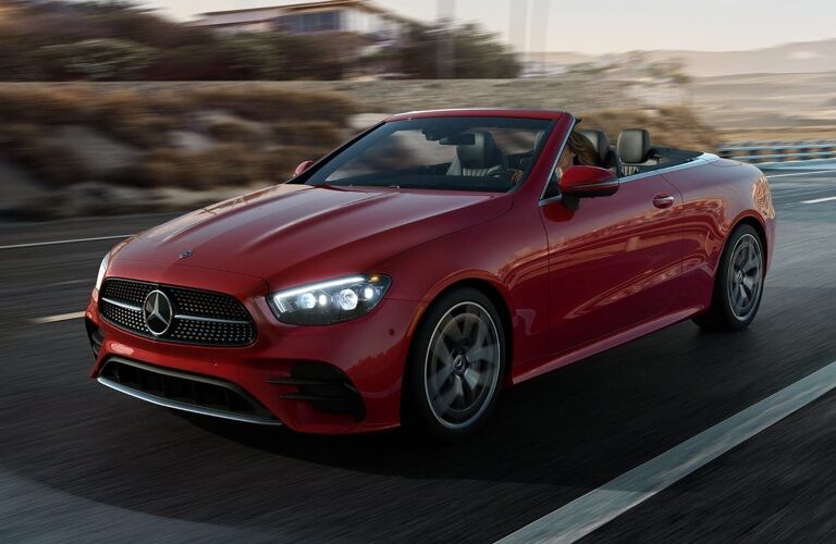 2022 Mercedes-Benz E-Class Cabriolet interior steering wheel and dash