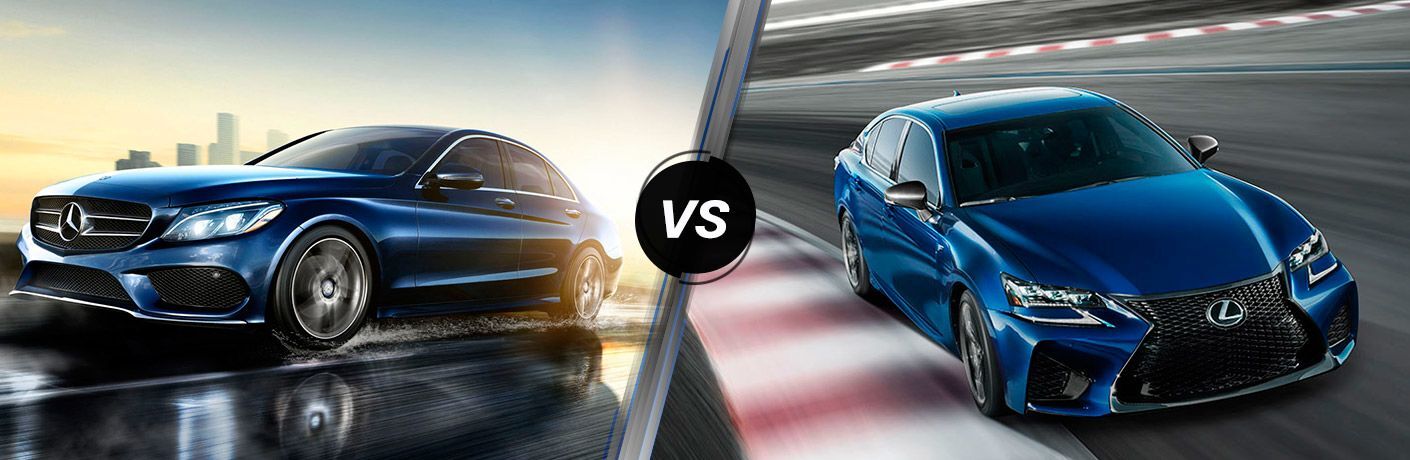 2016 Mercedes-AMG C63 vs 2016 Lexus GS F