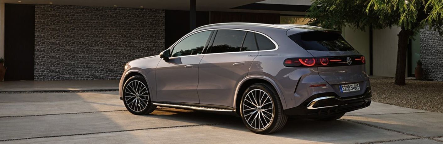 2027 Mercedes-Benz GLC rear and side view