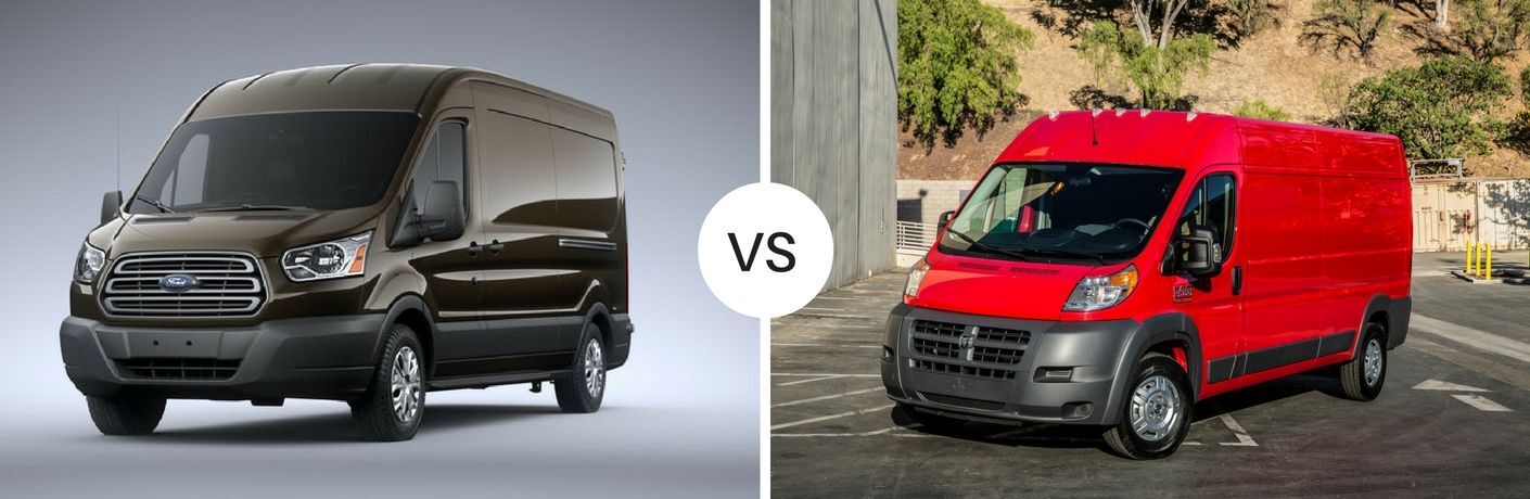 2017 Ford Transit vs Ram Promaster