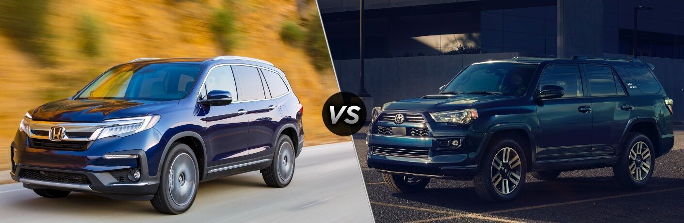 2022 Honda Pilot vs 2022 Toyota 4Runner