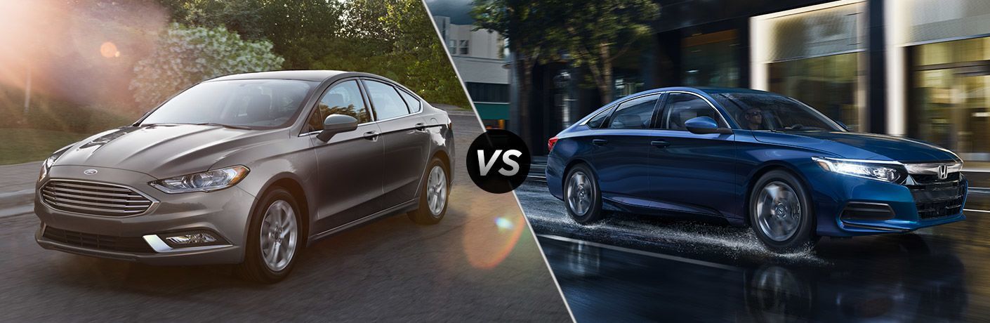 2018 Ford Fusion vs 2018 Honda Accord
