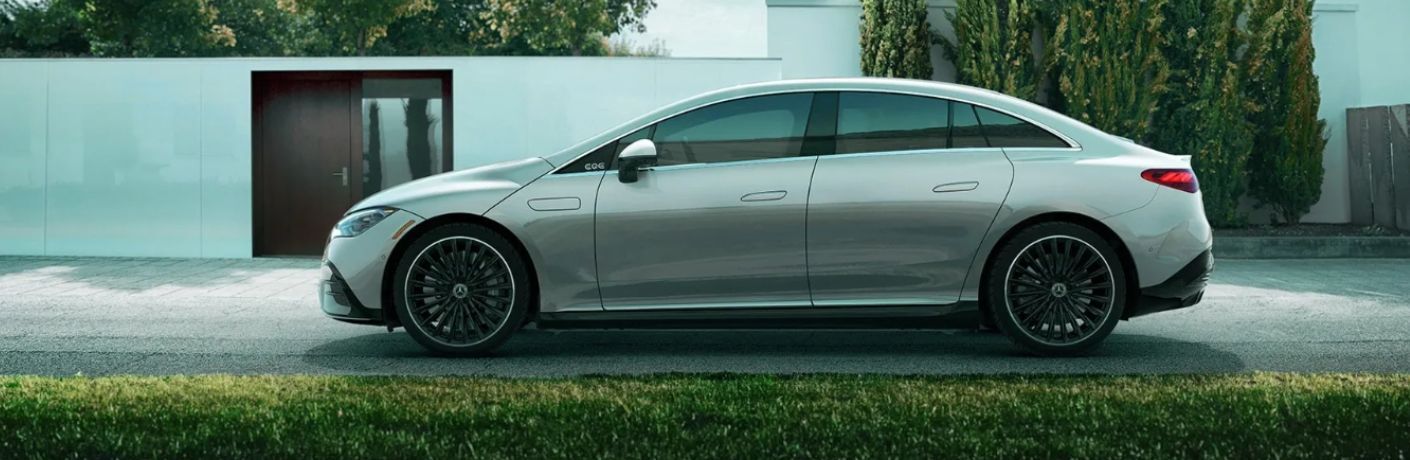 side view of the 2025 Mercedes-Benz EQE Sedan