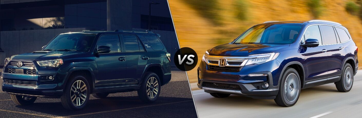 2022 Toyota 4Runner VS 2022 Honda Pilot