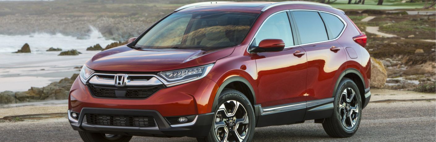 2017 Honda CR-V front quarter view