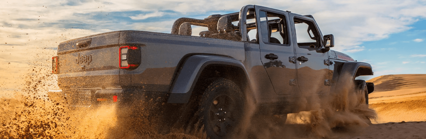2022 Jeep Gladiator in desert