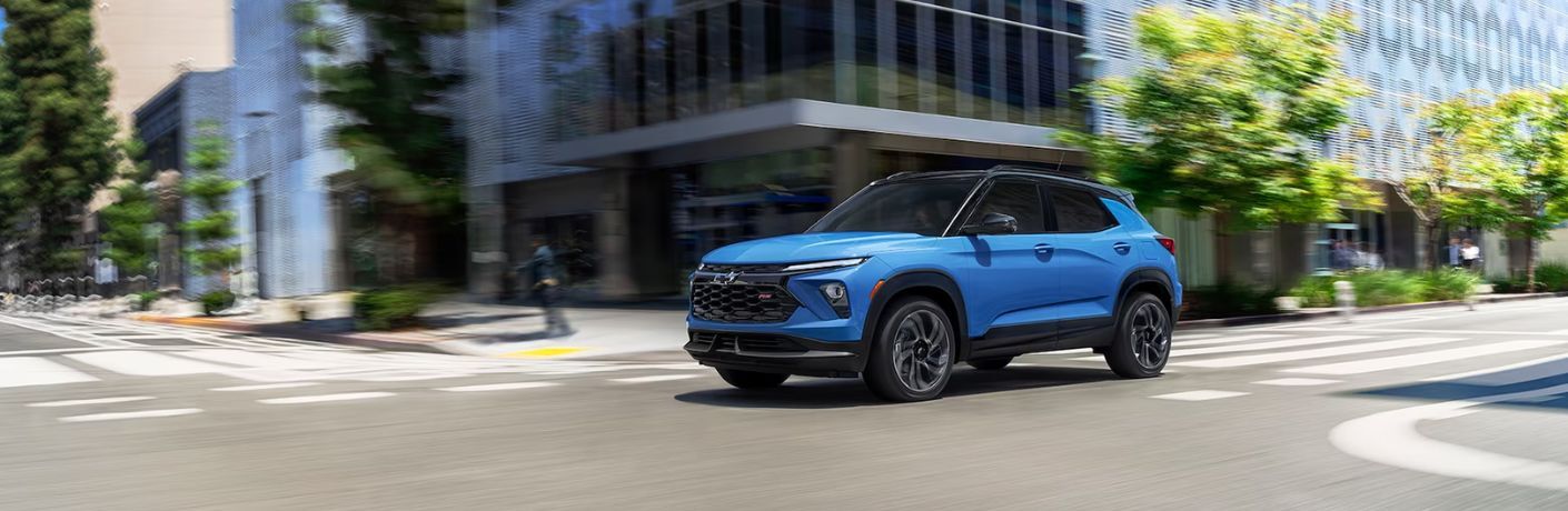 front quarter view of the 2024 Chevrolet Trailblazer