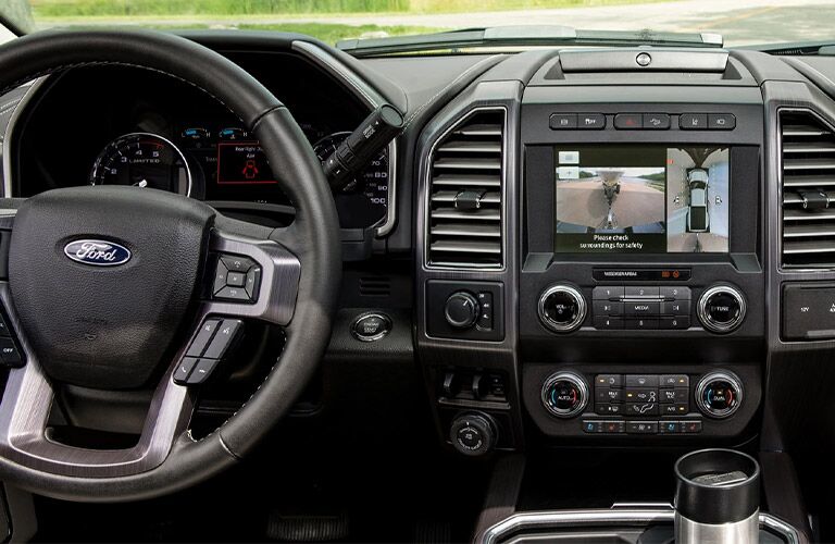 2021 Ford Super Duty steering wheel