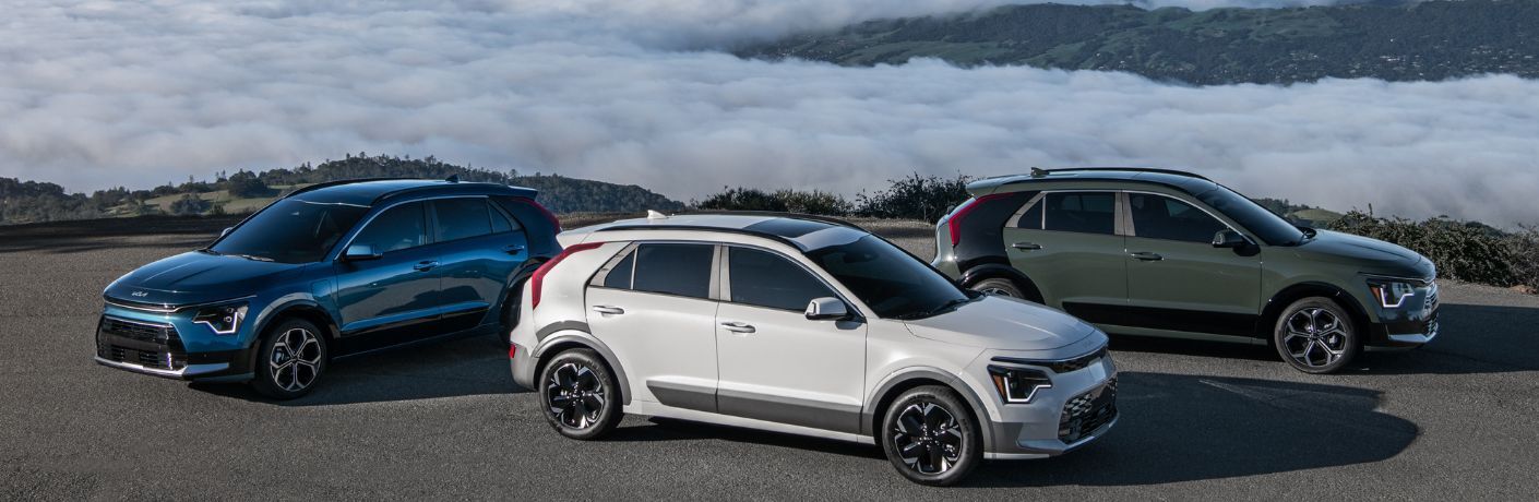 Three 2024 Kia Niro