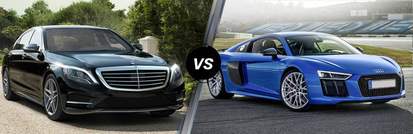 2017 Mercedes-Benz S-Class vs 2017 Audi R8
