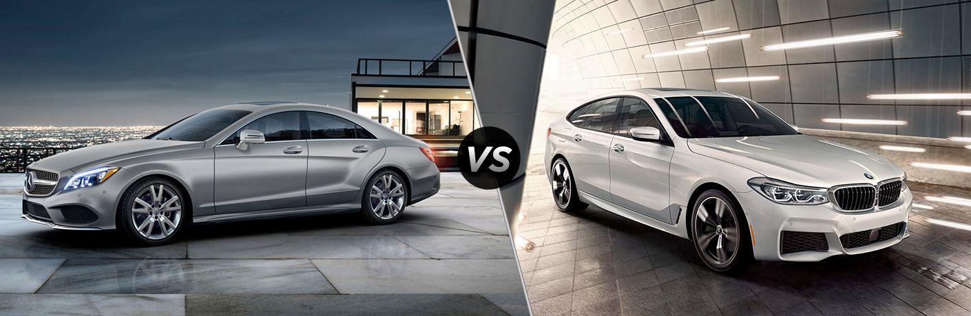 2018 CLS 550 in Silver vs 2018 BMW 6 Series Gran Turismo