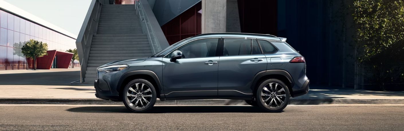 side view of the 2024 Toyota Corolla Cross Hybrid