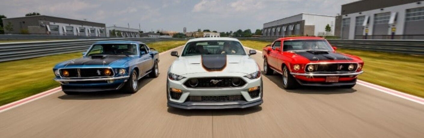 2021 Ford Mustang Mach 1 front view
