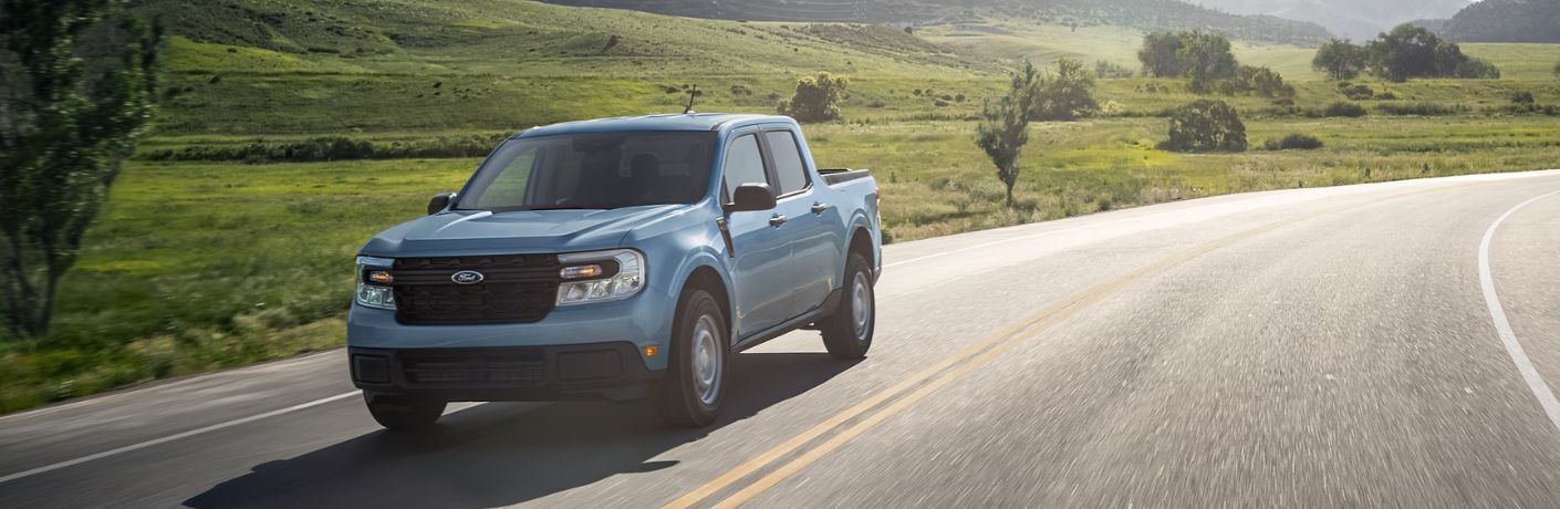 front quarter view of the 2025 Ford Maverick