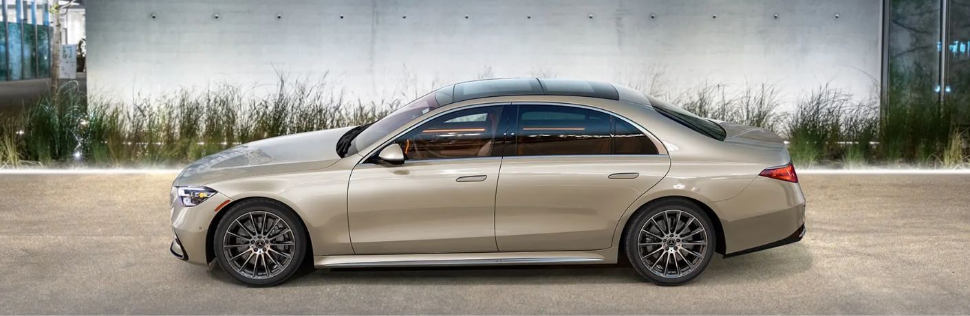 2026 Mercedes-Benz S 580 4MATIC® Sedan exterior side view
