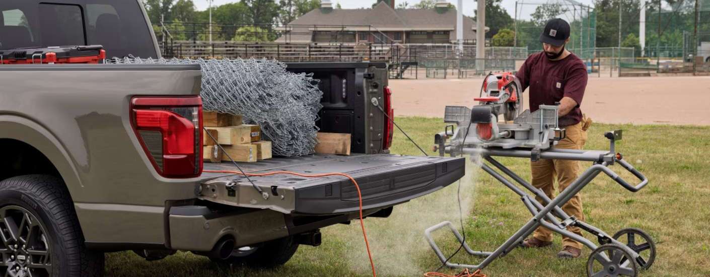 A side external view of the 2026 Ford F-150 fleet vehicle