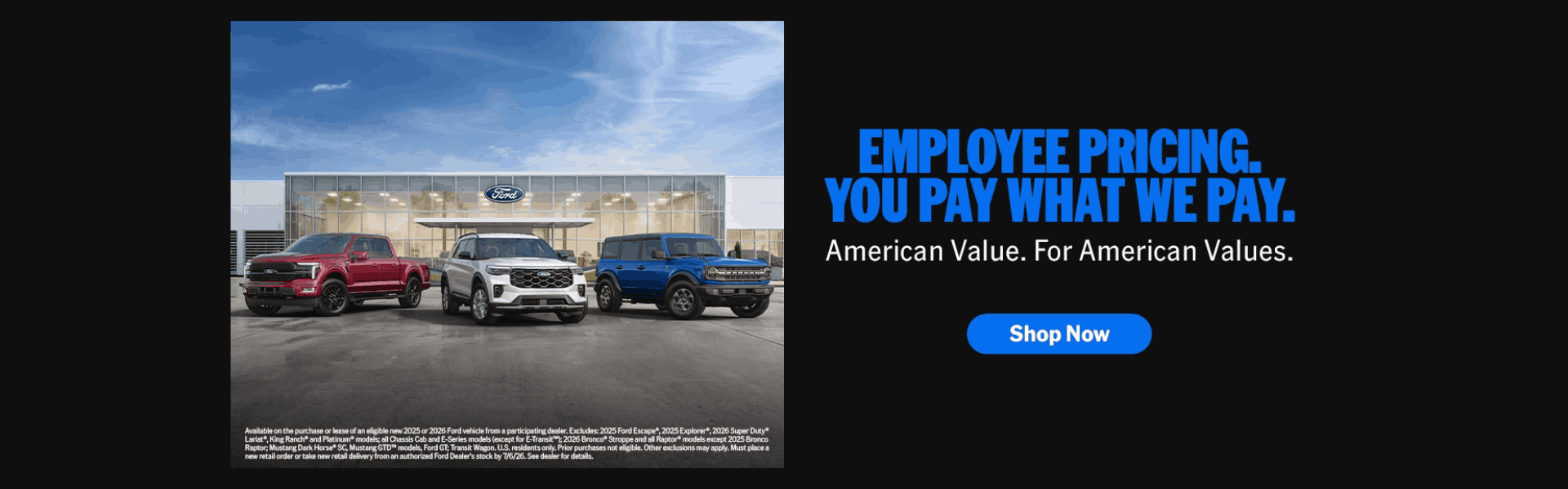 Employee Pricing