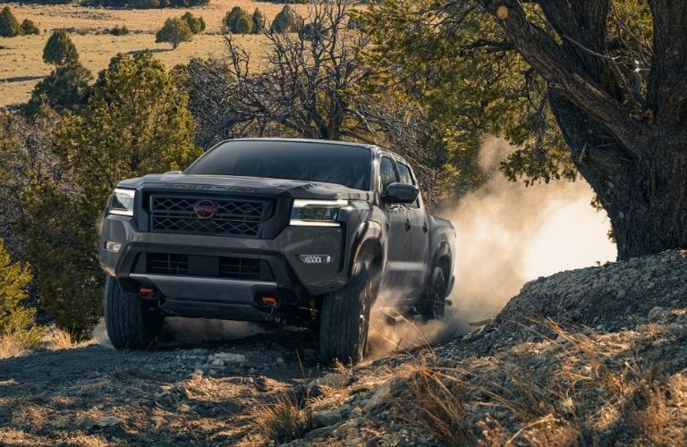 Nissan Frontier on wheel