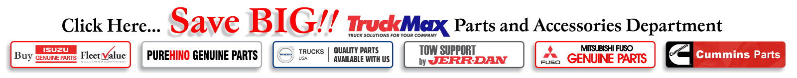 Save BIG on Parts and Accessories