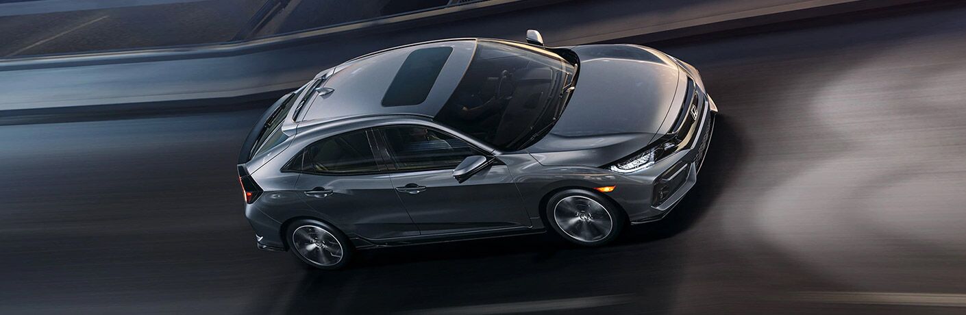 2022 Honda Civic Hatchback on a road