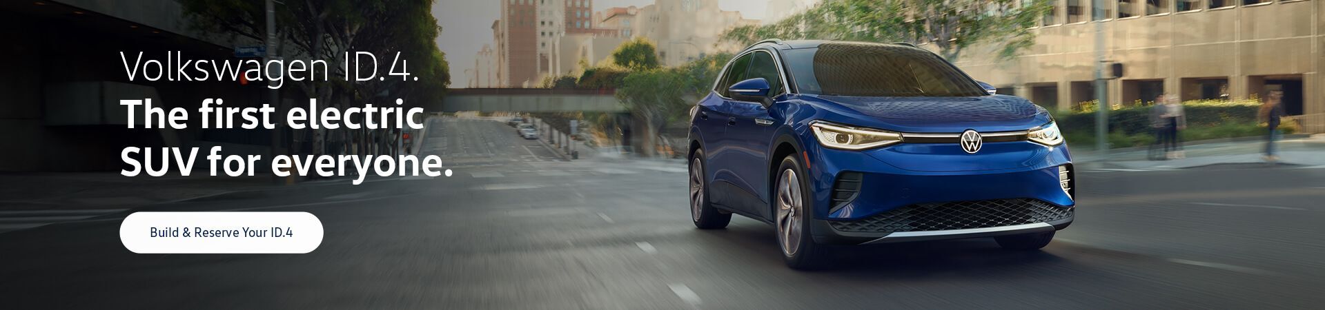ID.4 in Dusk Blue Metallic.