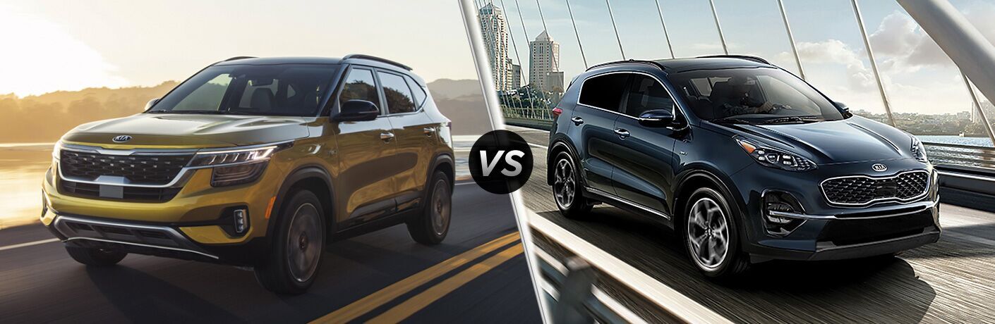 2021 Kia Seltos vs 2020 Kia Sportage