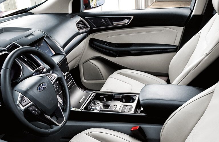 Interior of the 2020 Ford Edge