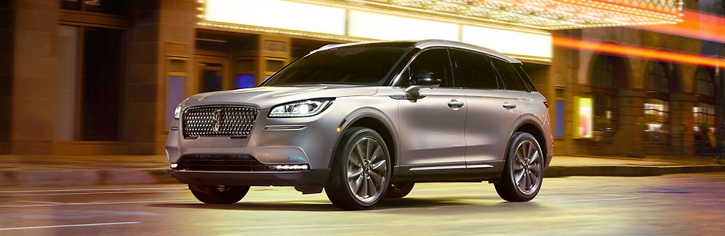 2020 Lincoln Corsair cruising down the street