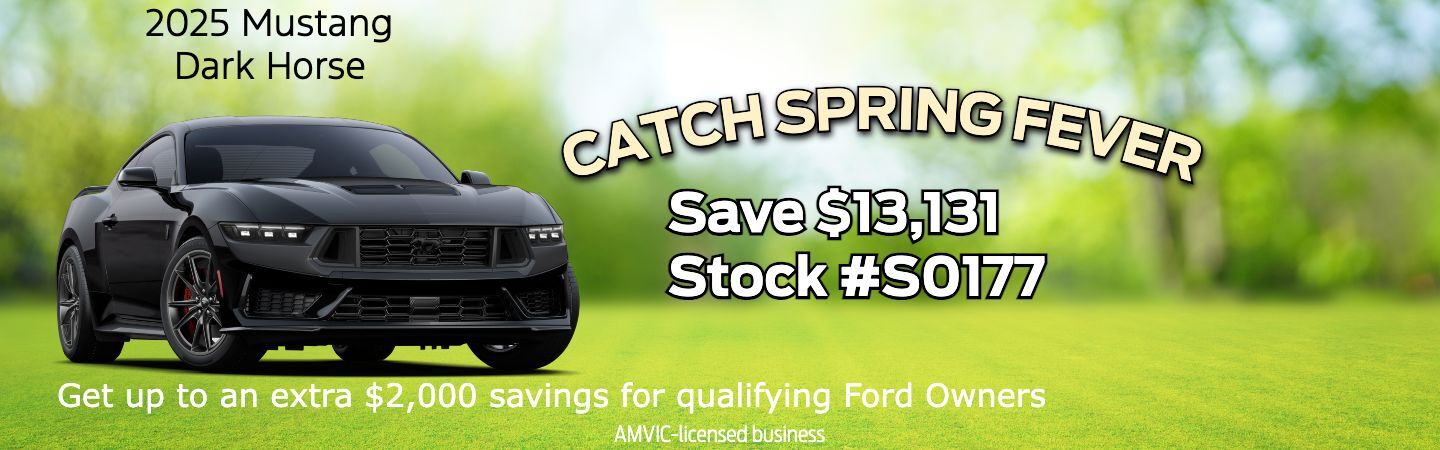 Mustang Dark Horse Sale