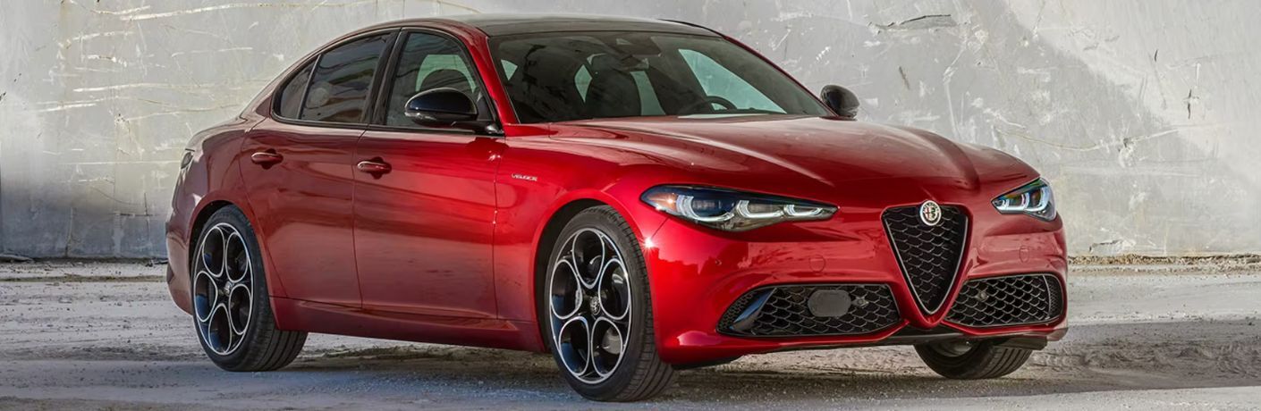 2024 Alfa Romeo Giulia side and front view