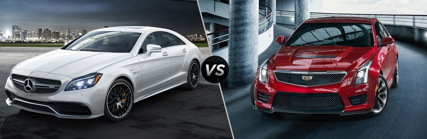 2018 Mercedes-AMG® CLS Coupe vs 2018 Cadillac ATS-V Coupe