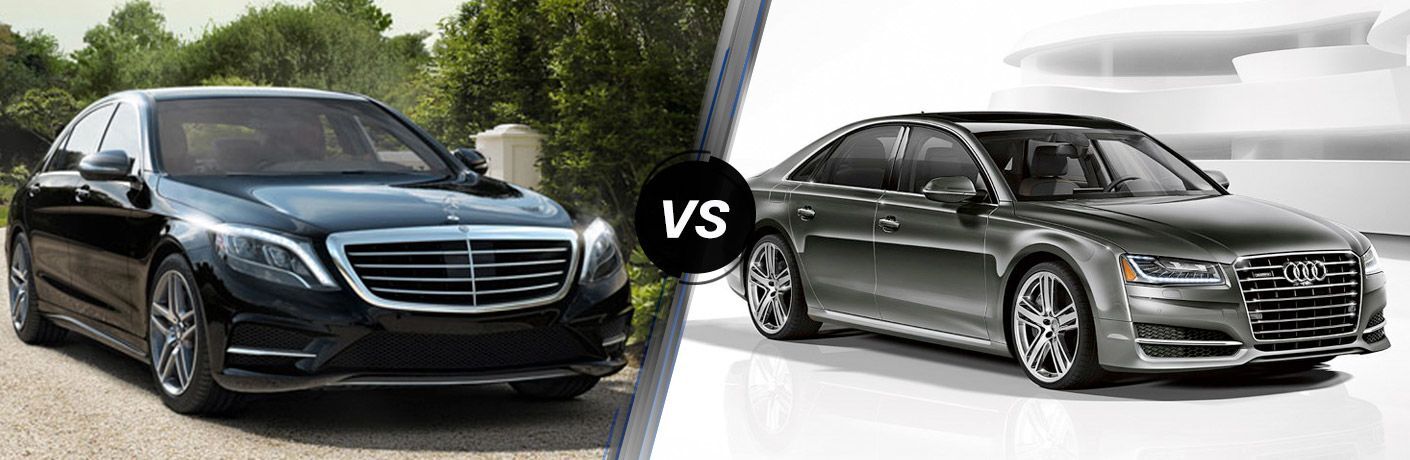 2016 Mercedes-Benz S-Class vs 2016 Audi A8