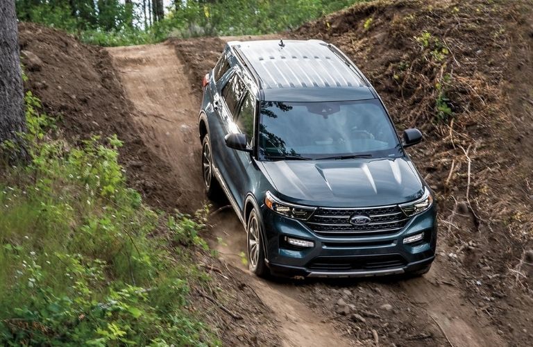 2022 Ford Explorer driven offroad