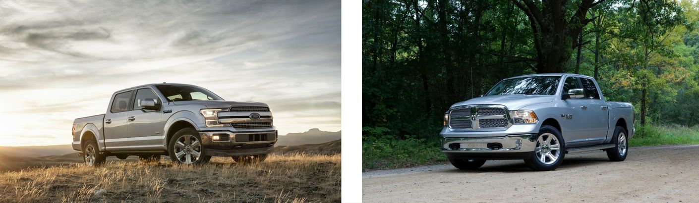2018 Ford F-150 vs Ram 1500