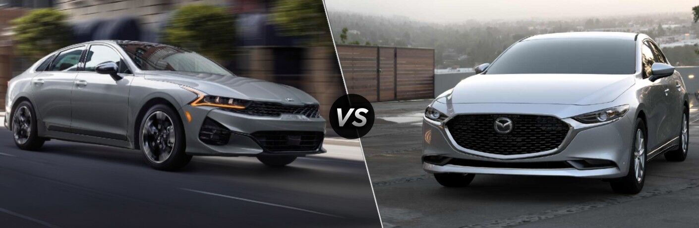 2021 Kia K5 vs 2021 Mazda3