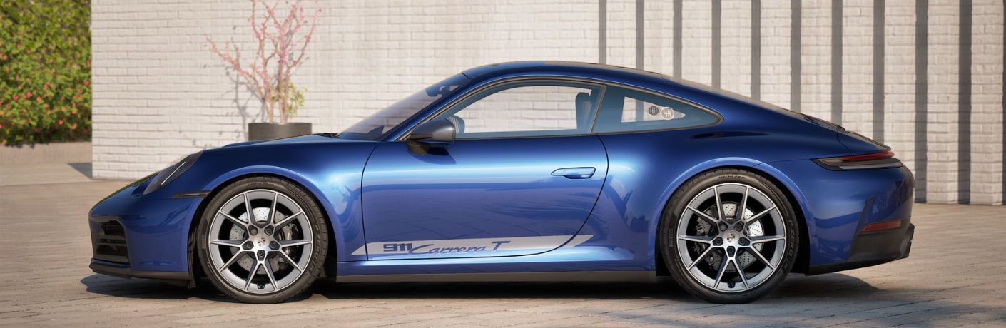 2026 Porsche 911 Carrera T exterior side view