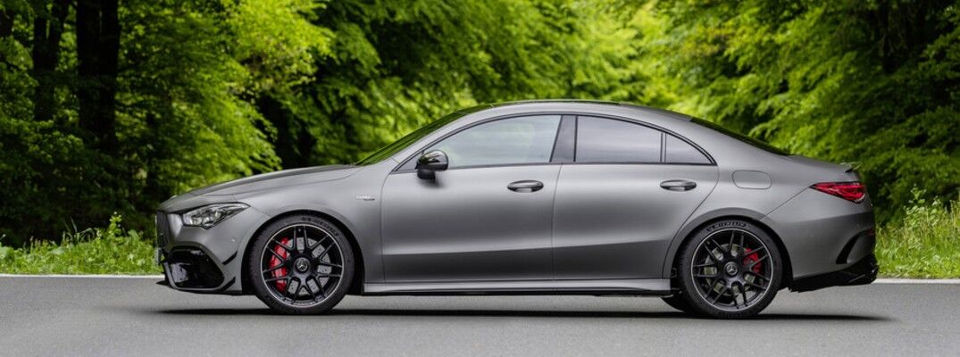2020 MB CLA exterior driver side profile