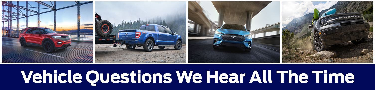 Vehicle questions we hear all the time at Sherwood Ford