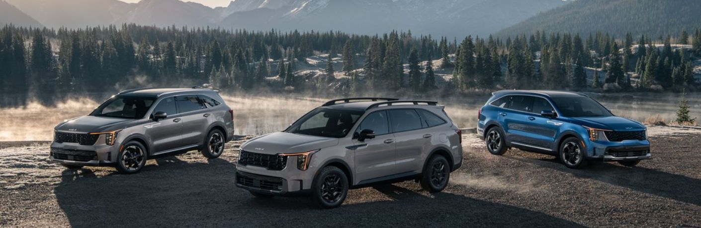 Several 2024 Kia Sorento