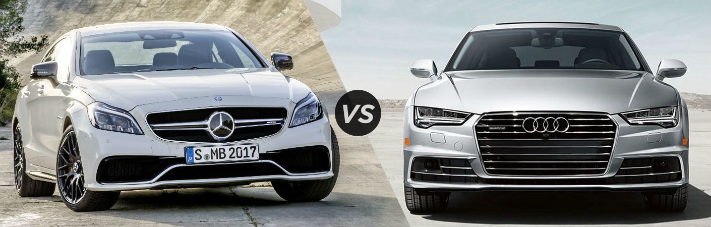 2017 Mercedes-Benz CLS vs Audi A7