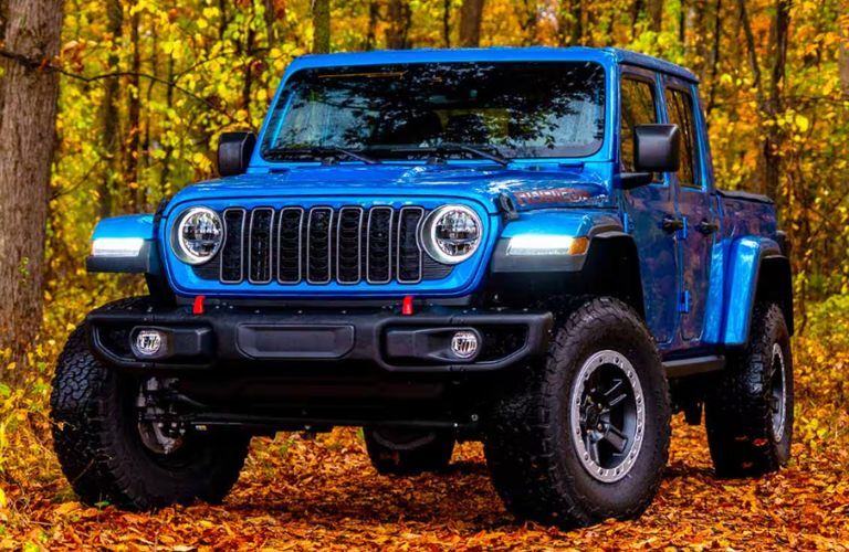 front quarter view of the Jeep Gladiator