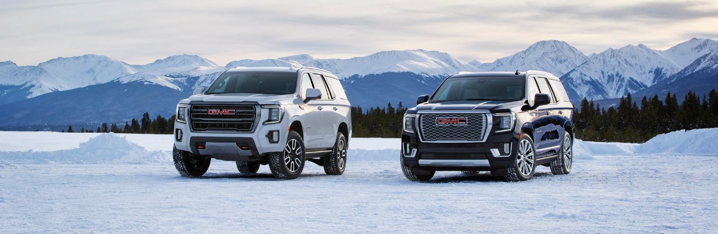 2021 GMC Yukon Denali and AT4