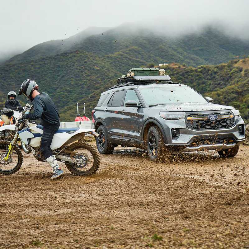 The 2027 Ford Explorer Tremor off-roading
